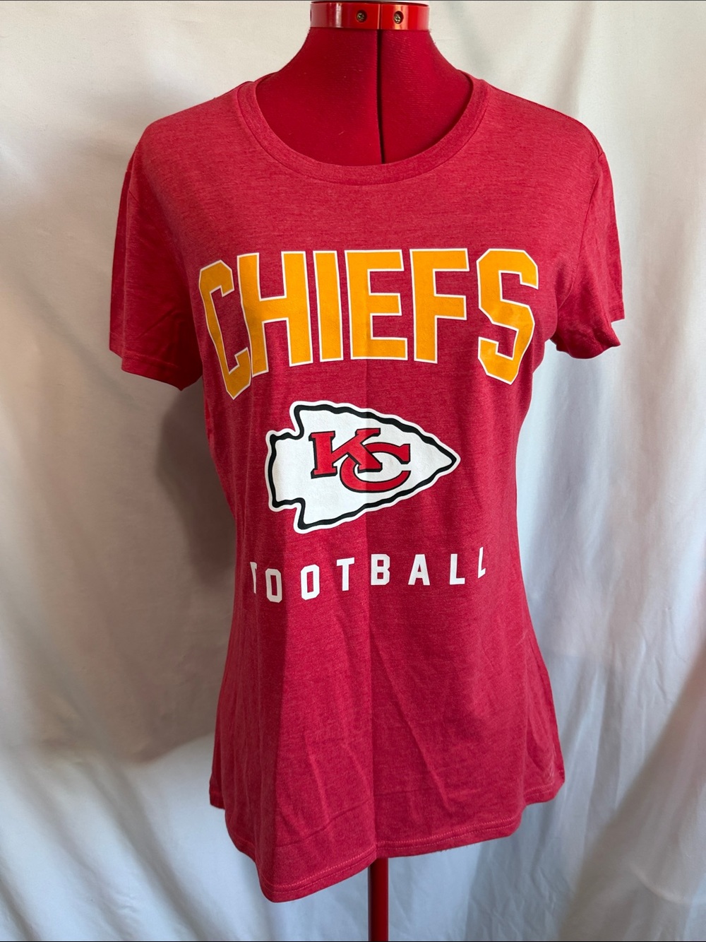 Kansas City Chiefs Short Sleeve Graphic Tee - Red